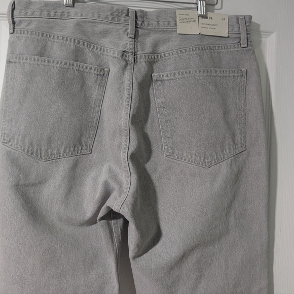 NWT AGOLDE | 90's Pinch Waist Straight Jean In Rain - Picture 13 of 15